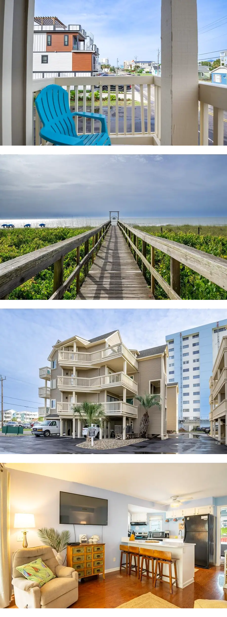 Oceanfront Condo Complex with pool