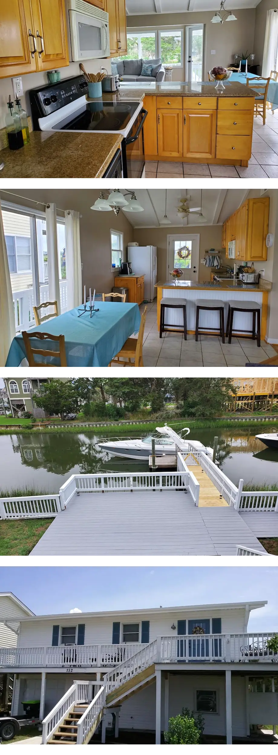 Lovely Canal Front Beach Cottage with Bo...