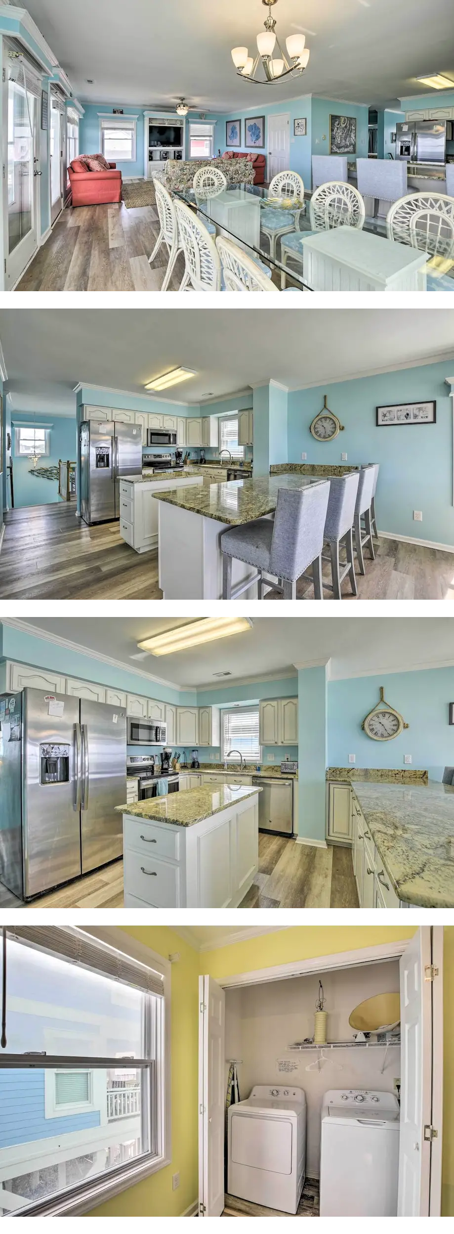 Large-Group Getaway - Beachfront Home w/...
