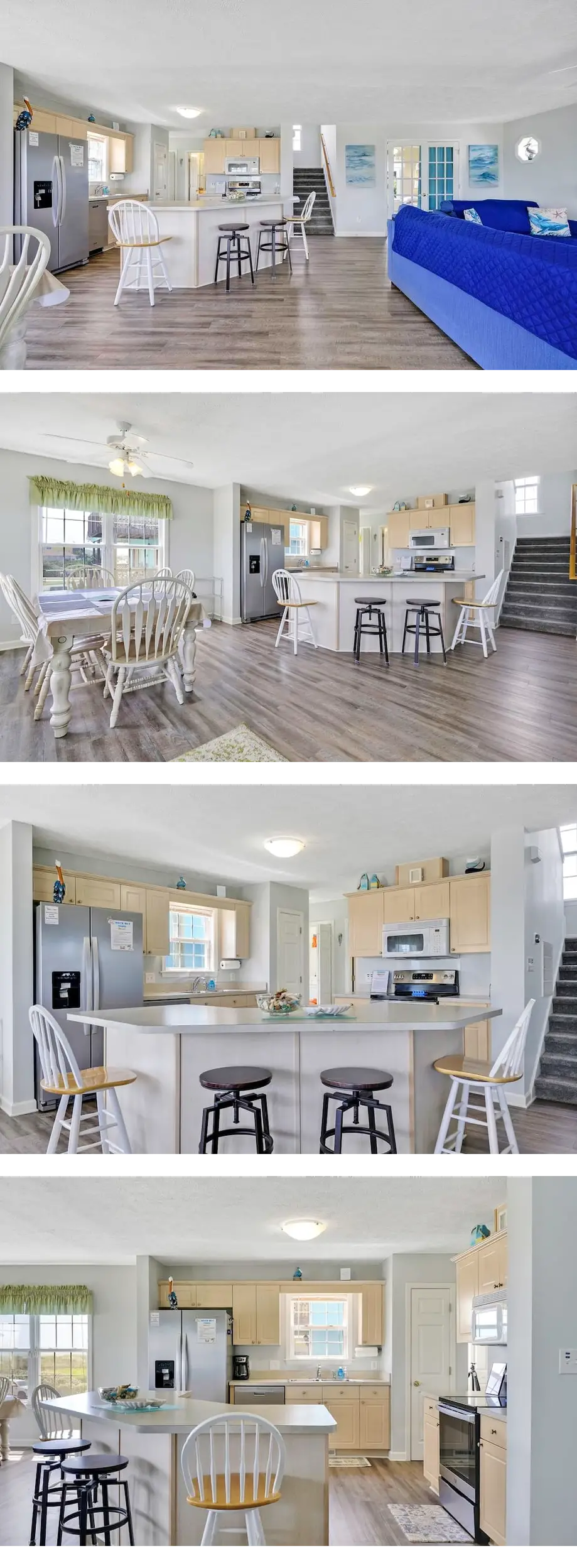 Beautiful 4BR/2.5BA 2nd Row/Oceanview Ho...