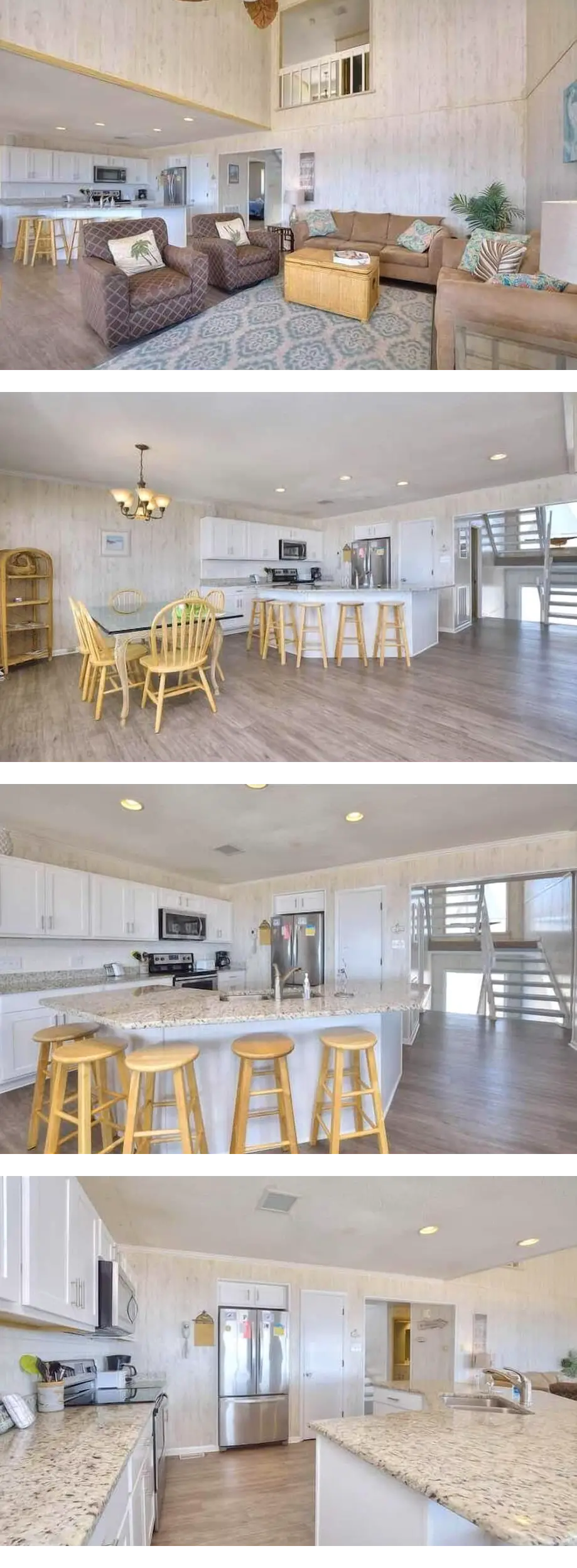5BR/3BA Home - Spacious, Oceanfront, Hot...