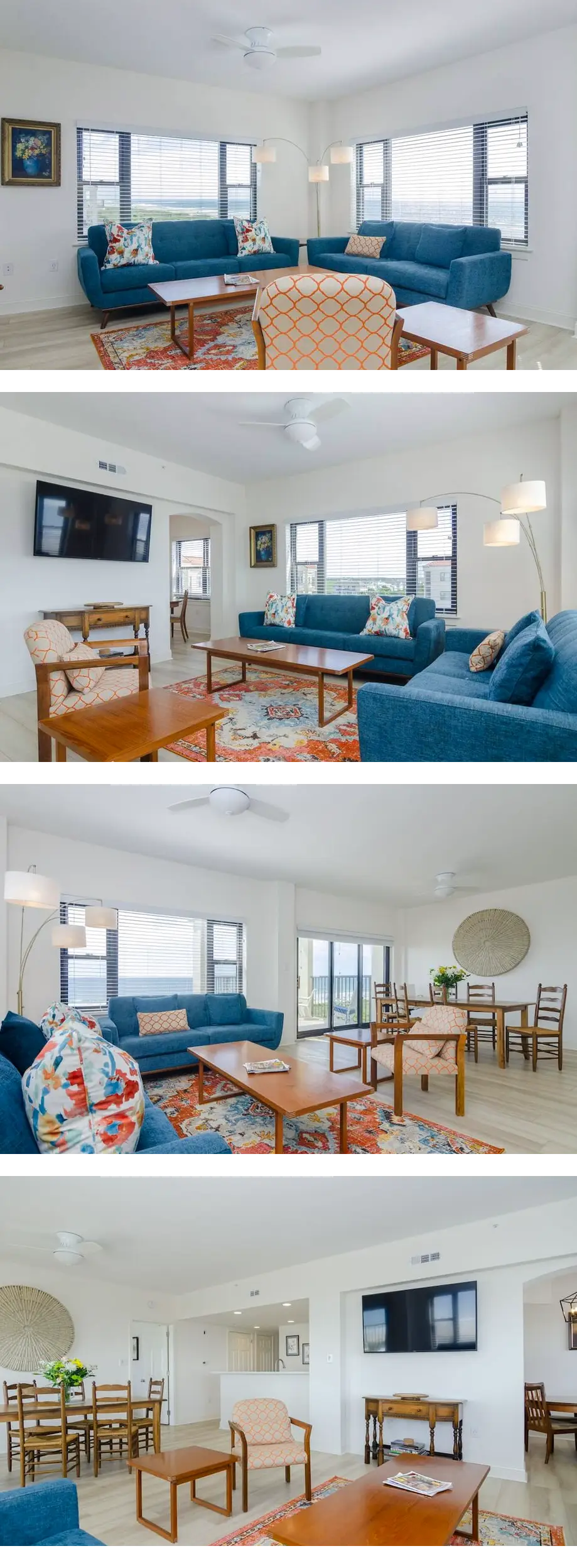 Stunning oceanfront end unit in Duneridg...