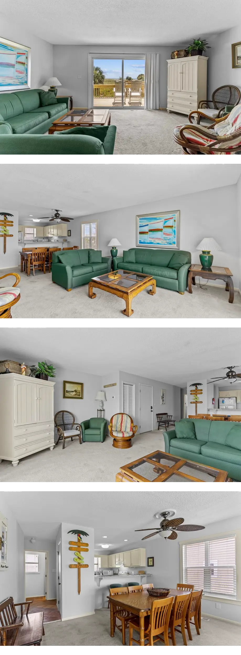 Oceanfront duplex with beach access, WiF...