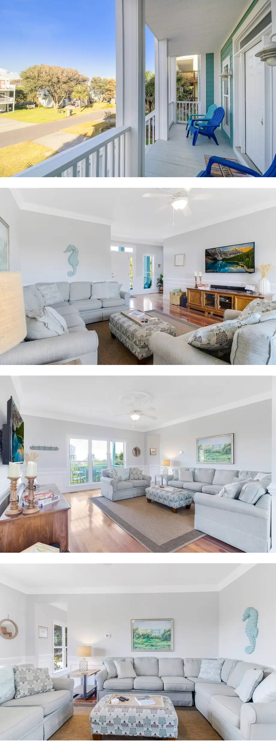 Wonderful Ocean Views From Top Deck - Sl...