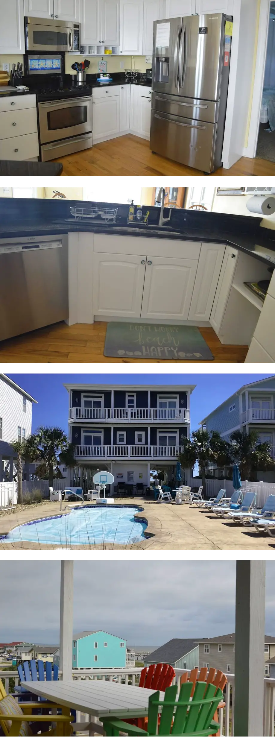 The Beach Bubble: Row 2, Private heated ...