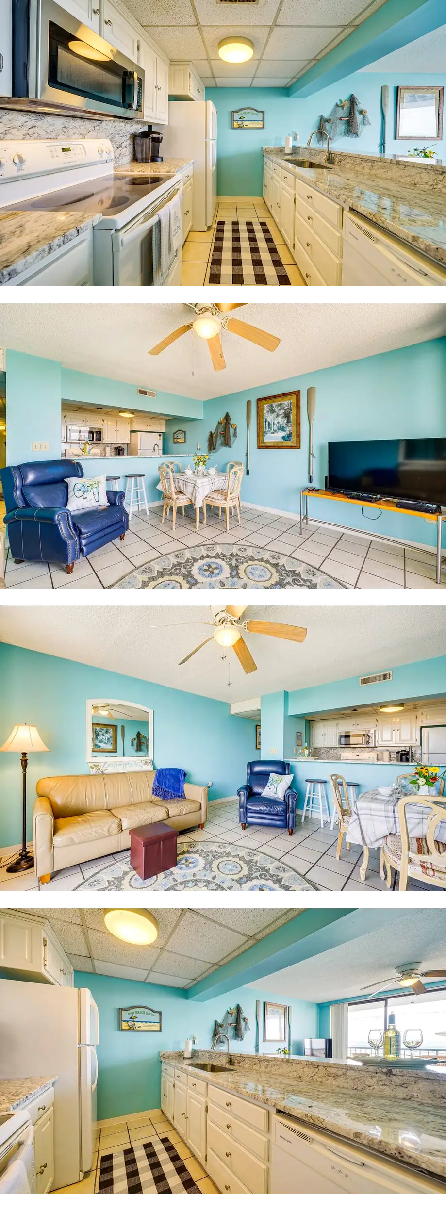 Bright Carolina Beach Condo: Public Beac...