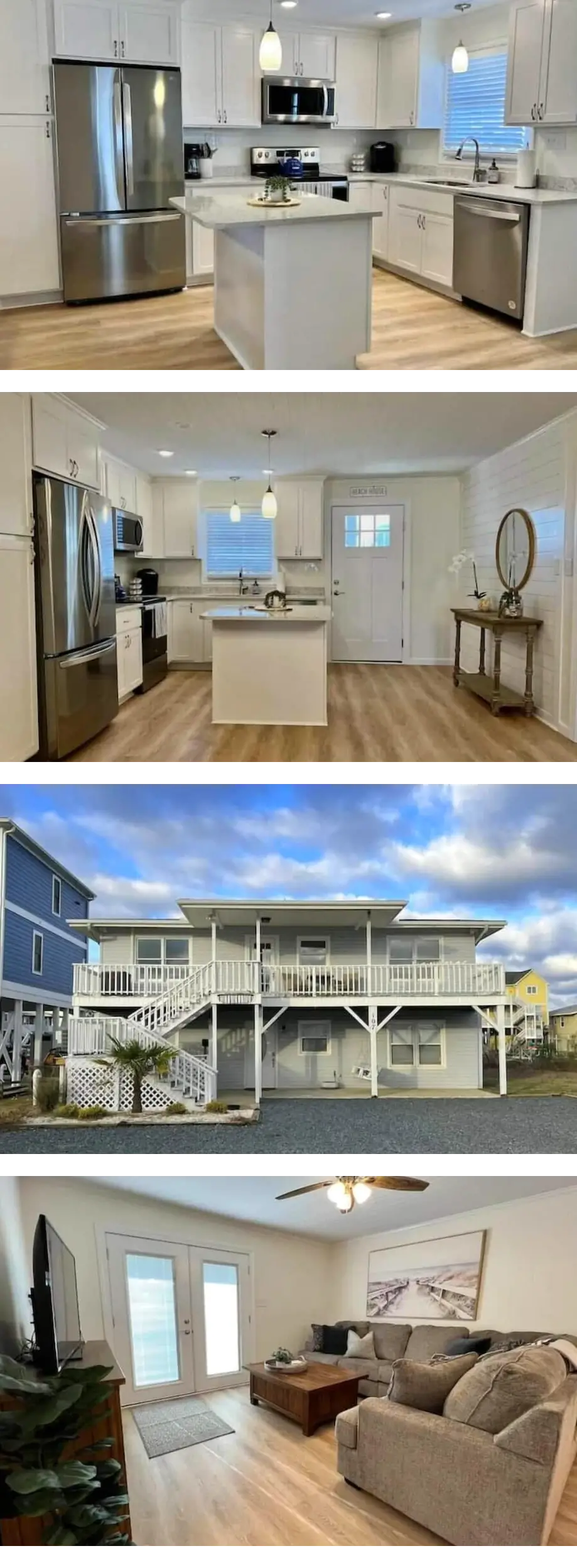 Canal home steps form the beach!