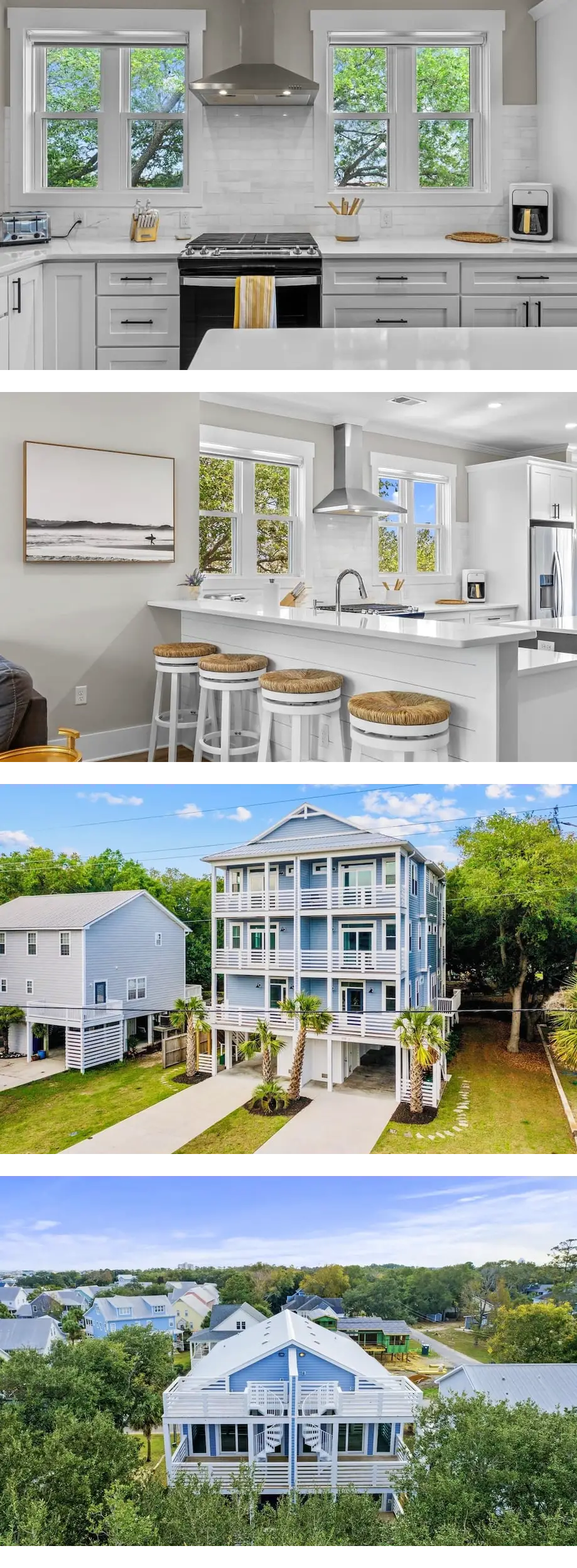 Modern Coastal Beach House with Rooftop ...