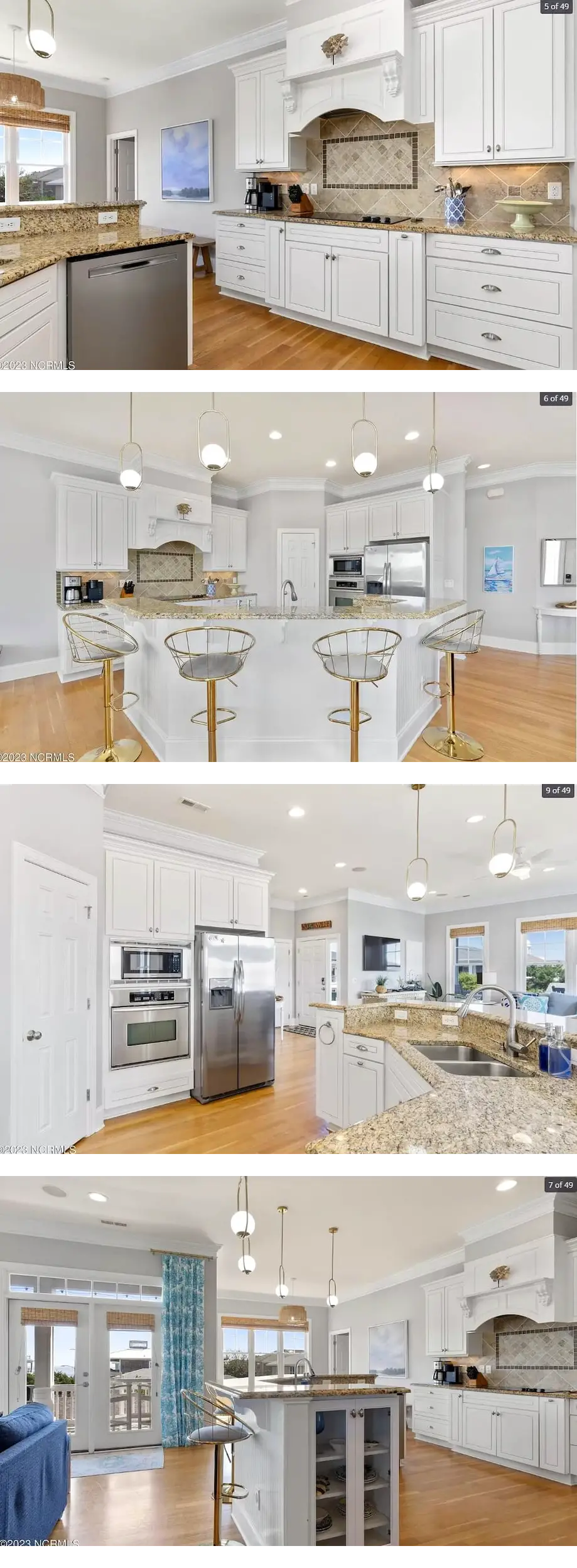 The Heron Nest Unit B. Top floor ocean v...