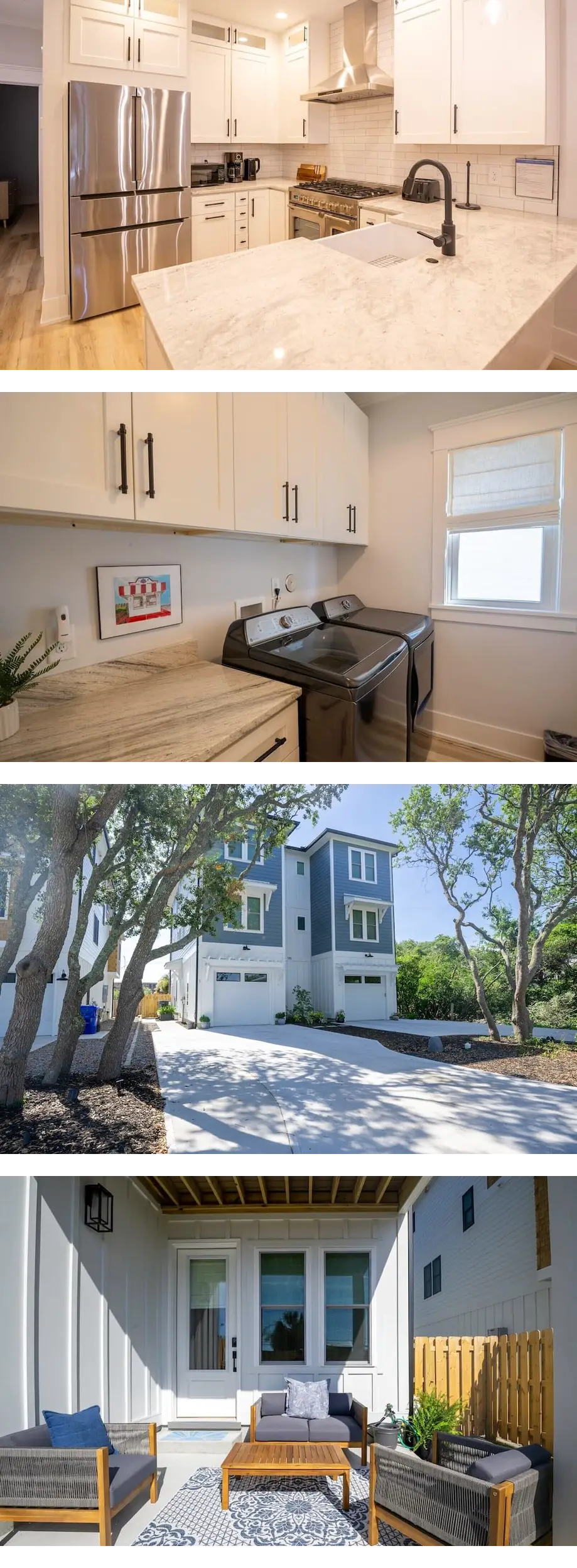 New Luxury Duplex, Short walk to Beach -...