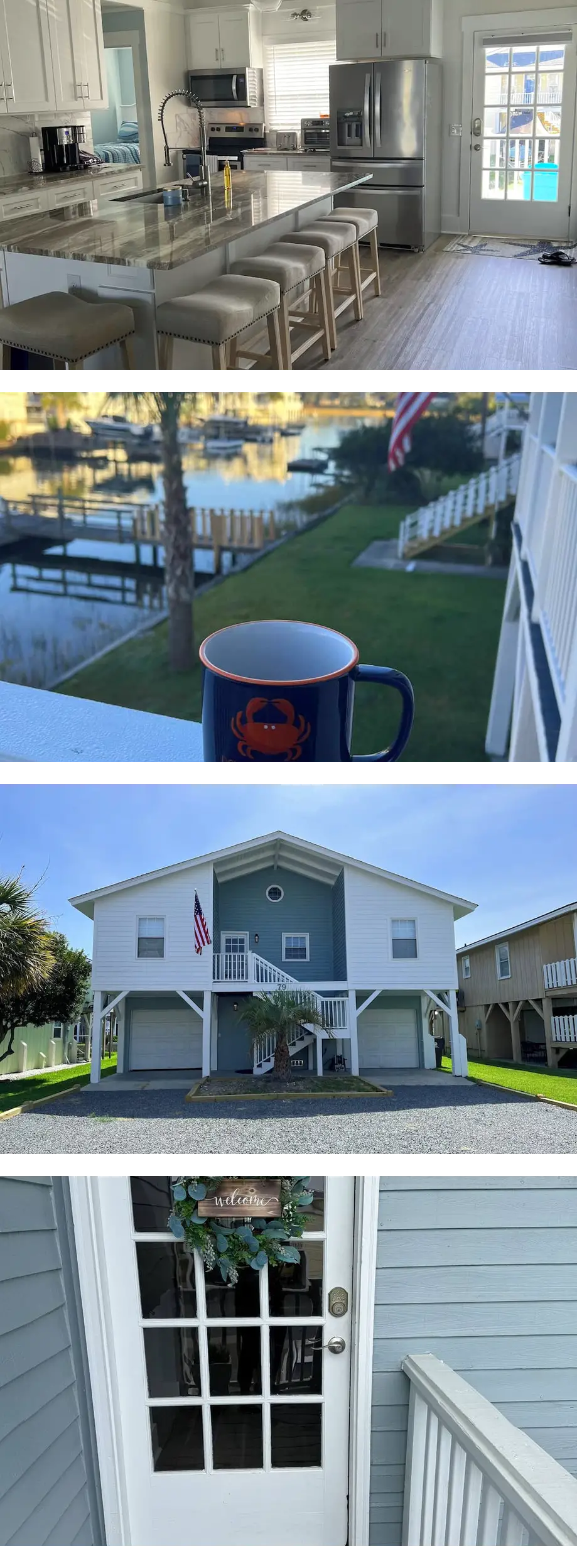 Charming 4-bedroom Canal Home with Dock ...