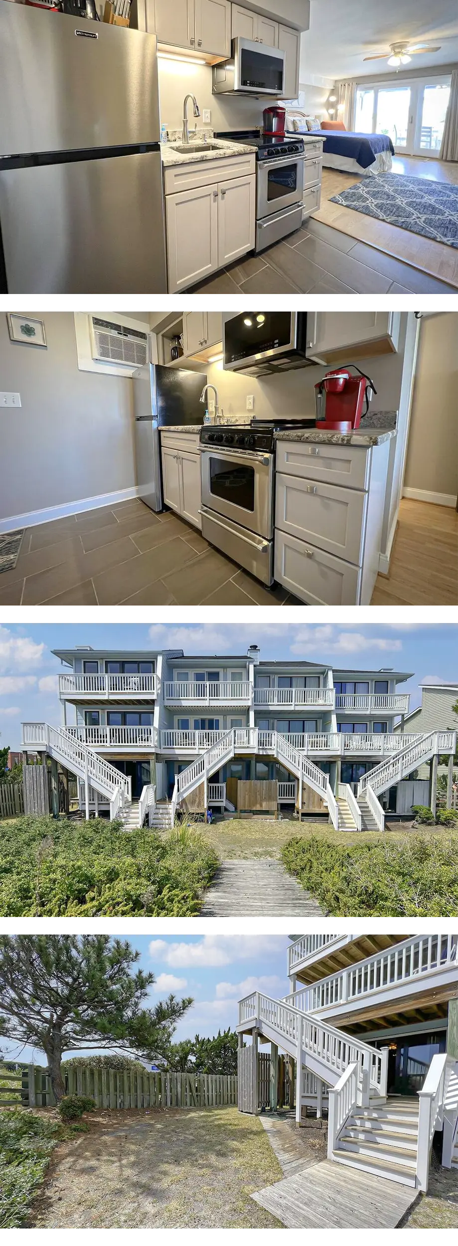 Oceanfront 1br studio apartment w/ocean ...