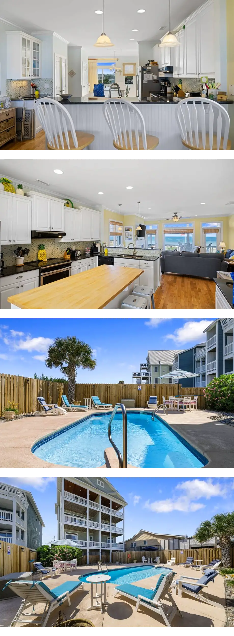 Waves & Sun -- OCEANFRONT, Heated Pool, ...