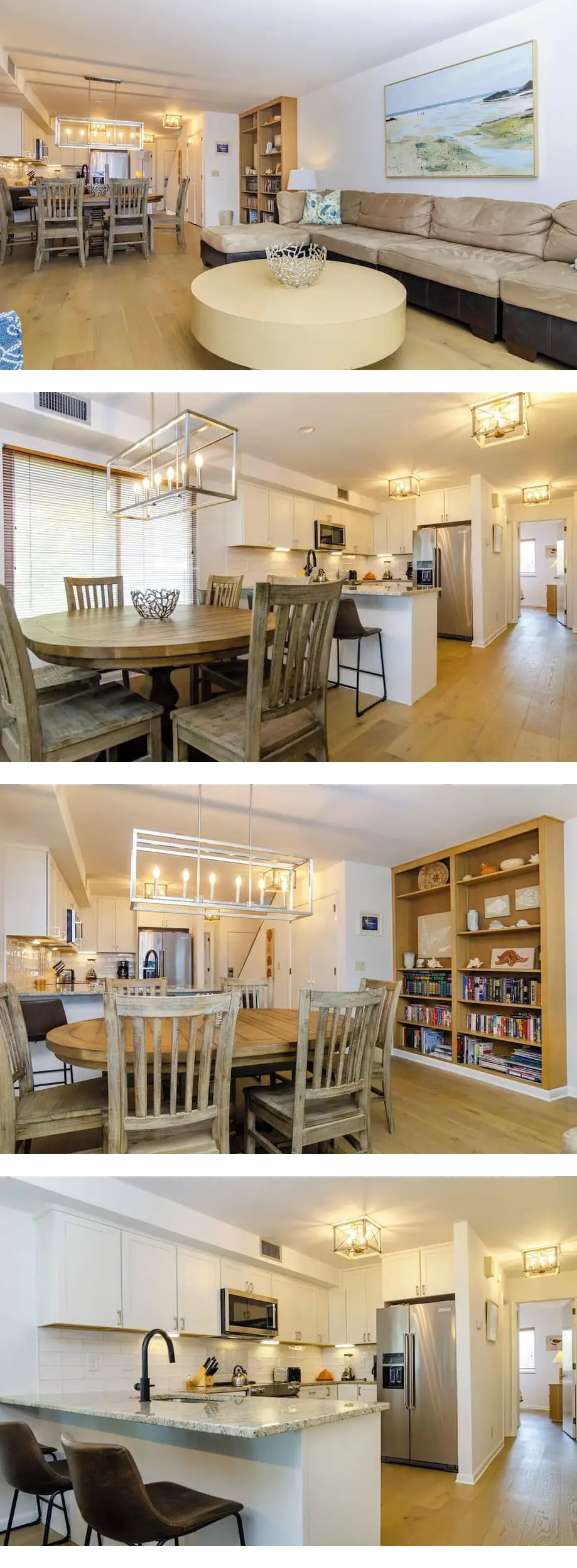 Beautiful ocean front duplex with privat...