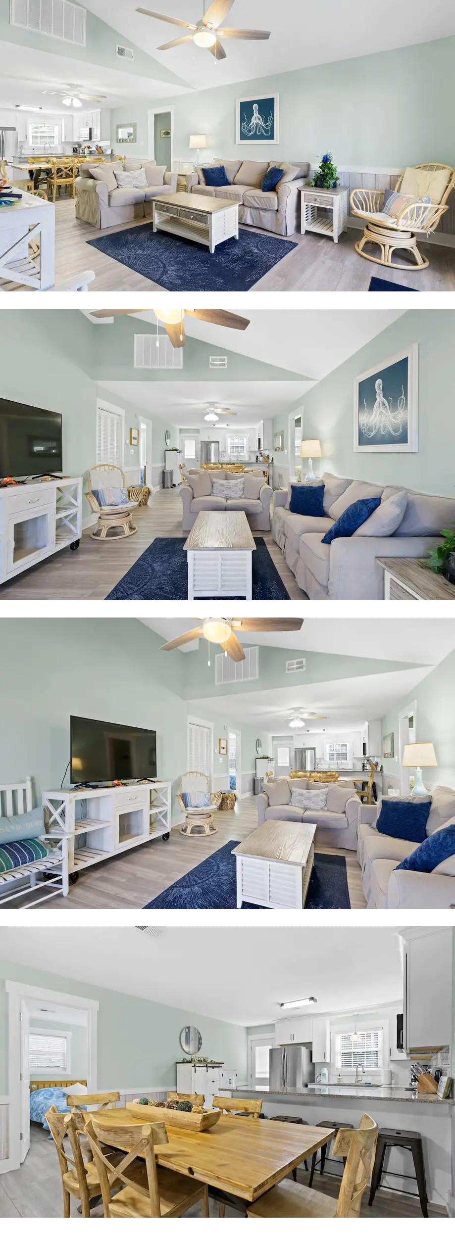 Remodeled Beach Happy 4 Bedroom 2 Bathro...