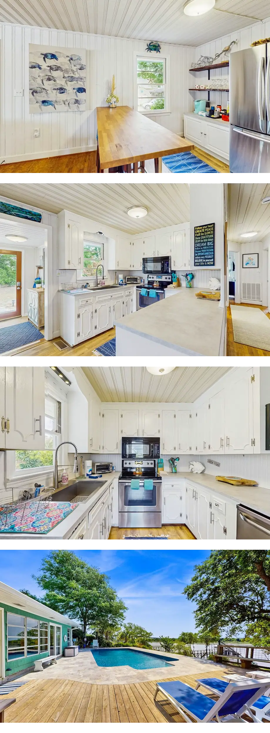 Cottage on intercoastal waterway with pr...