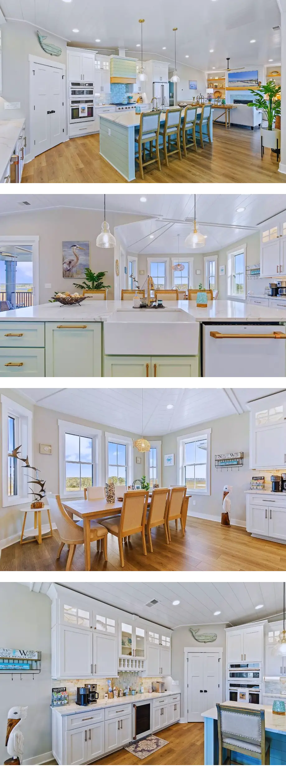 Custom, Chic Beach Home in Gated Communi...
