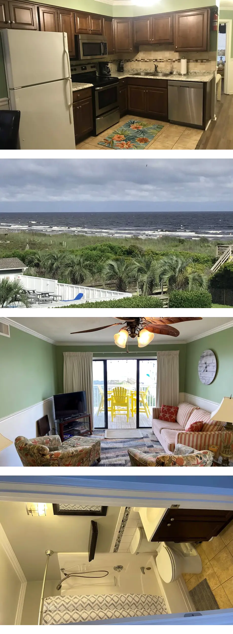 Newly Renovated 3BR 2BA Oceanfront Condo...