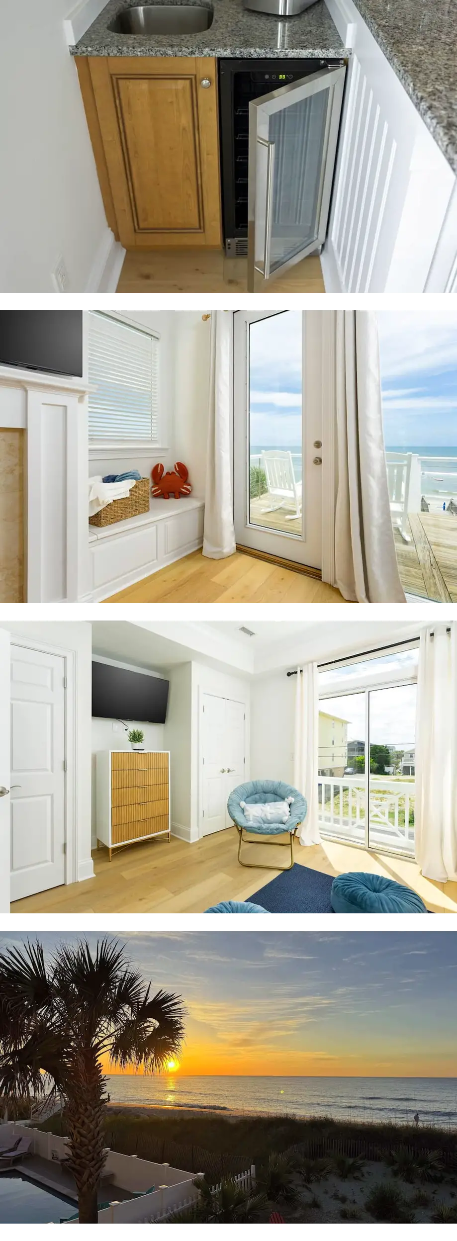 New Ocean Front,Sleeps 10,Game room,park...