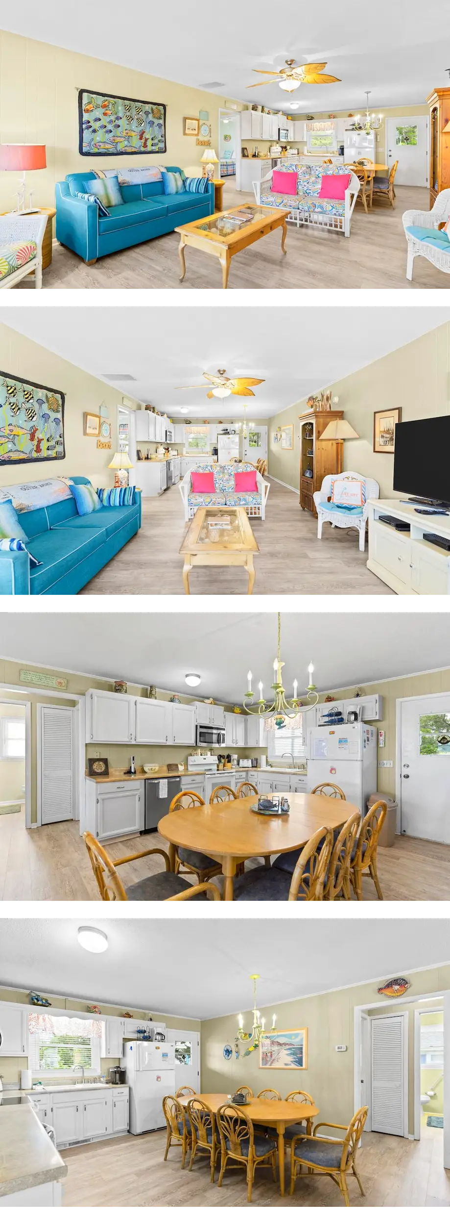 Second-Row Home with Beach Access, Fence...