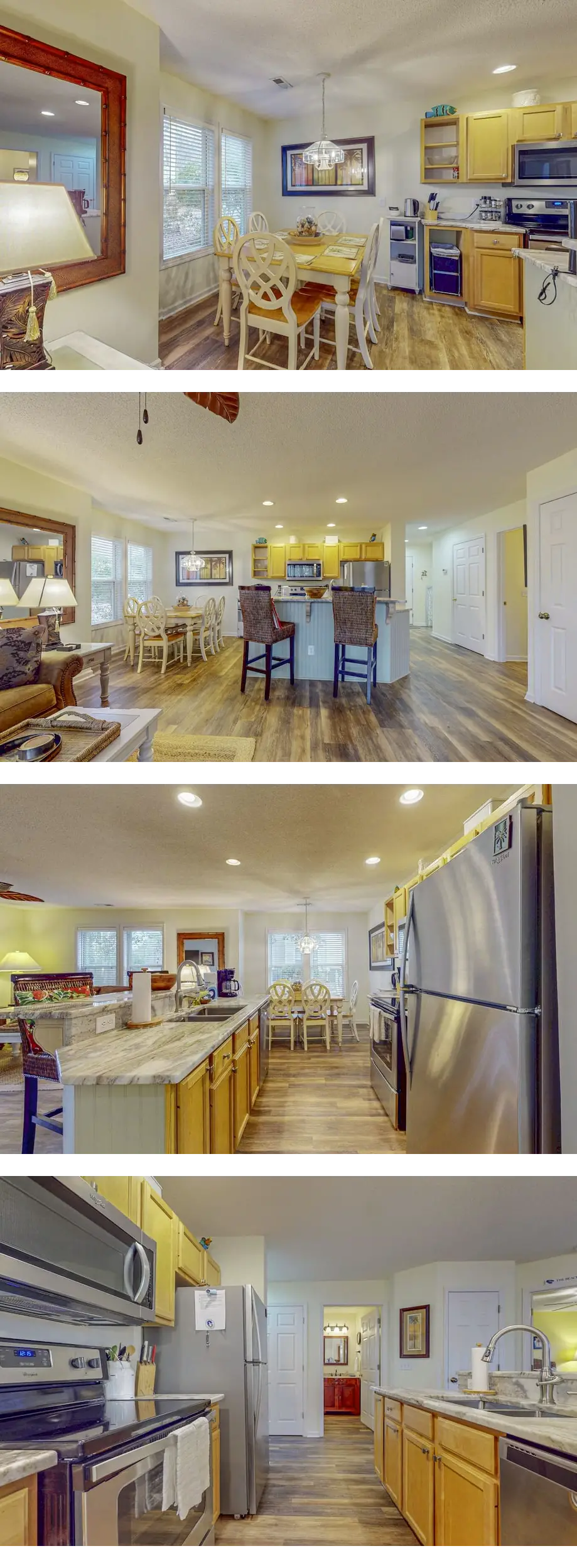 Coastal Condo with golf course view and ...