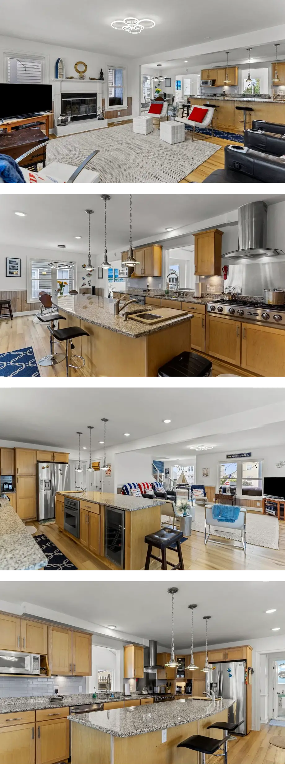 Waterfront home near the ocean with a ba...