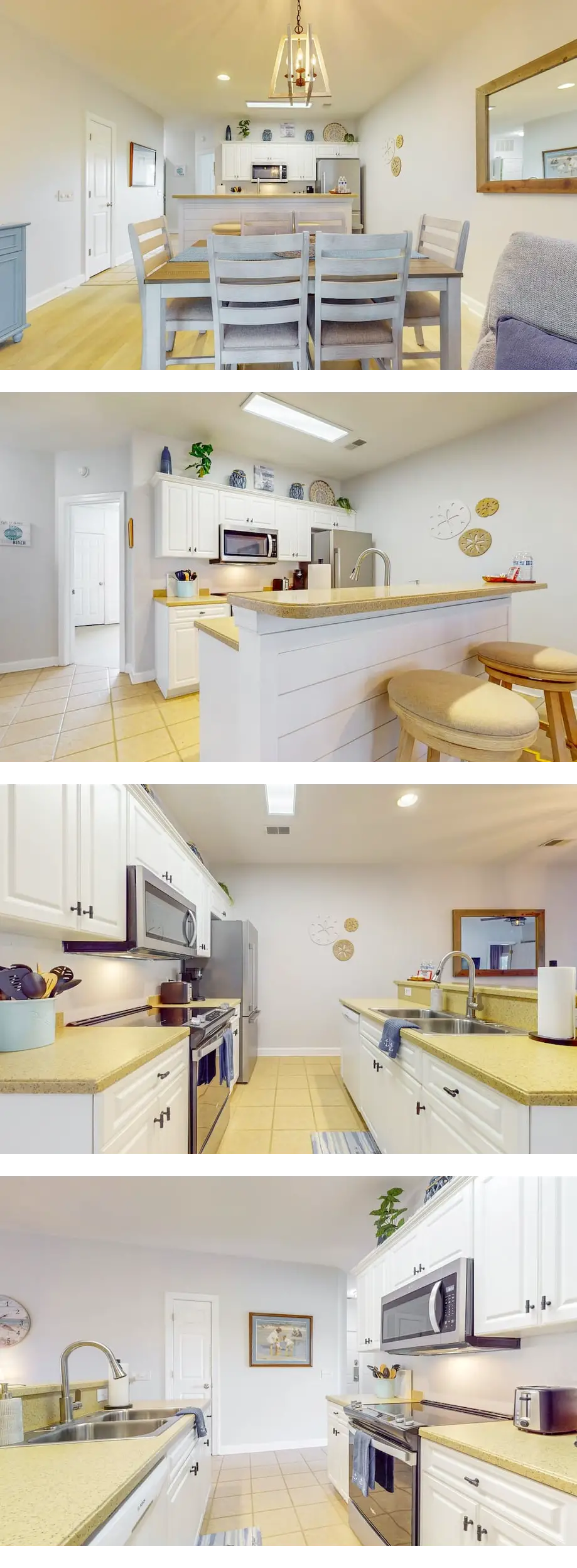 Coastal Condo with golf course view and ...