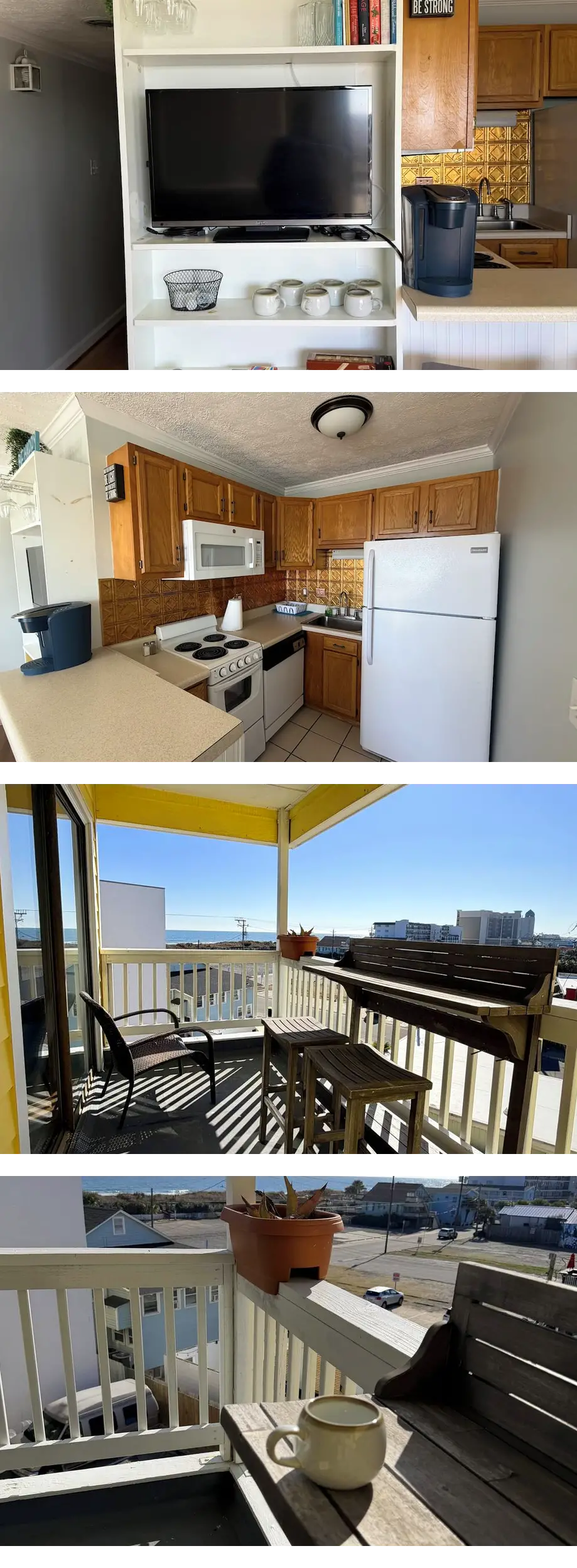 Cozy condo with ocean views by Carolina ...