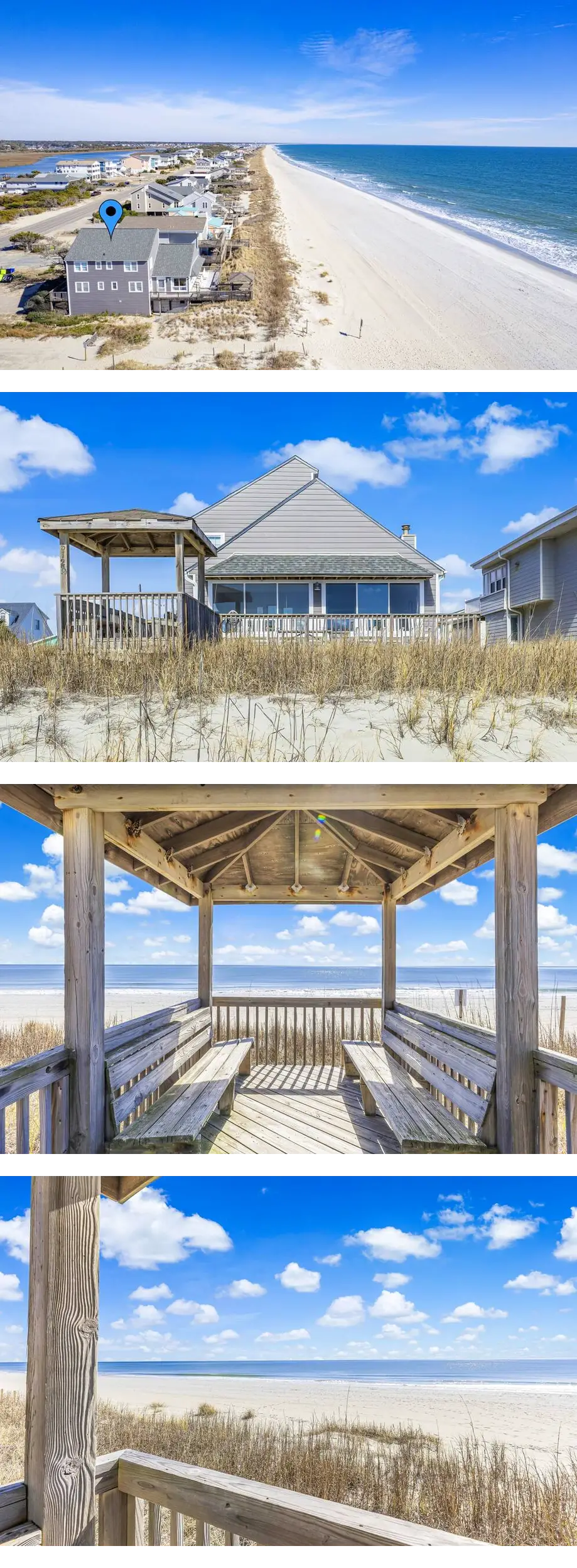 Charming Classic Beach Front Home | Slee...