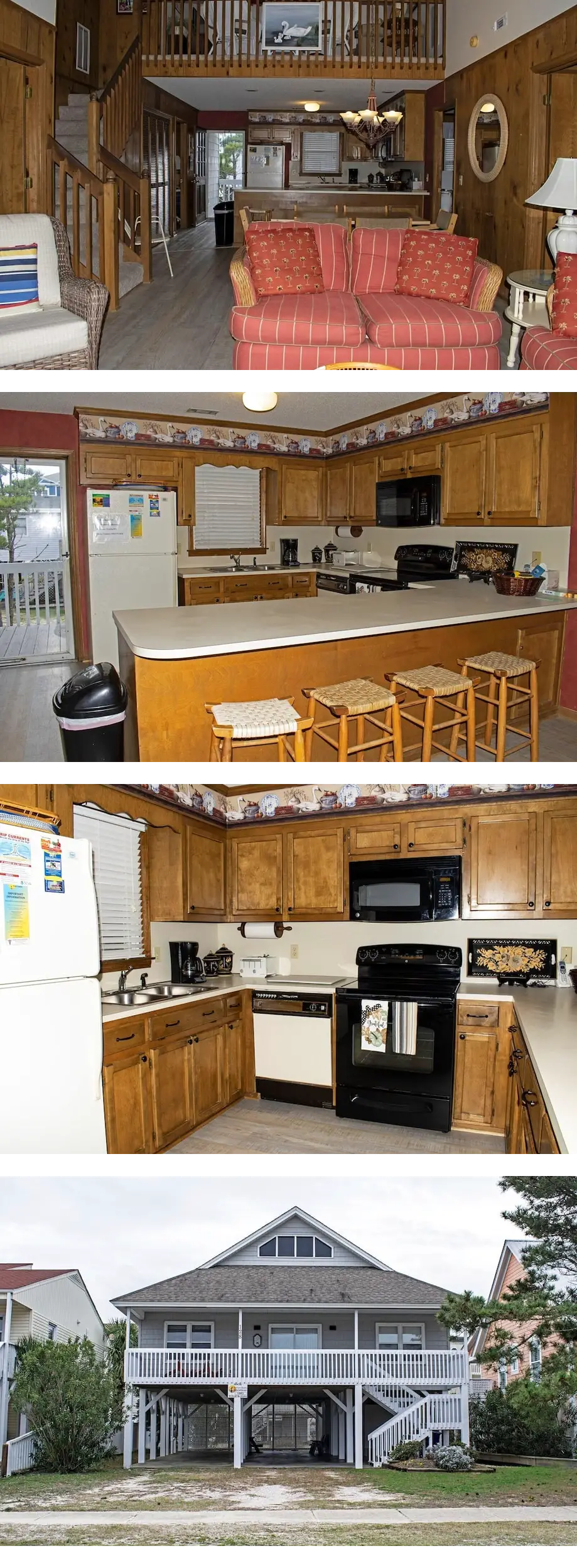 4 Bedroom Third Row Cozy Beach Cottage