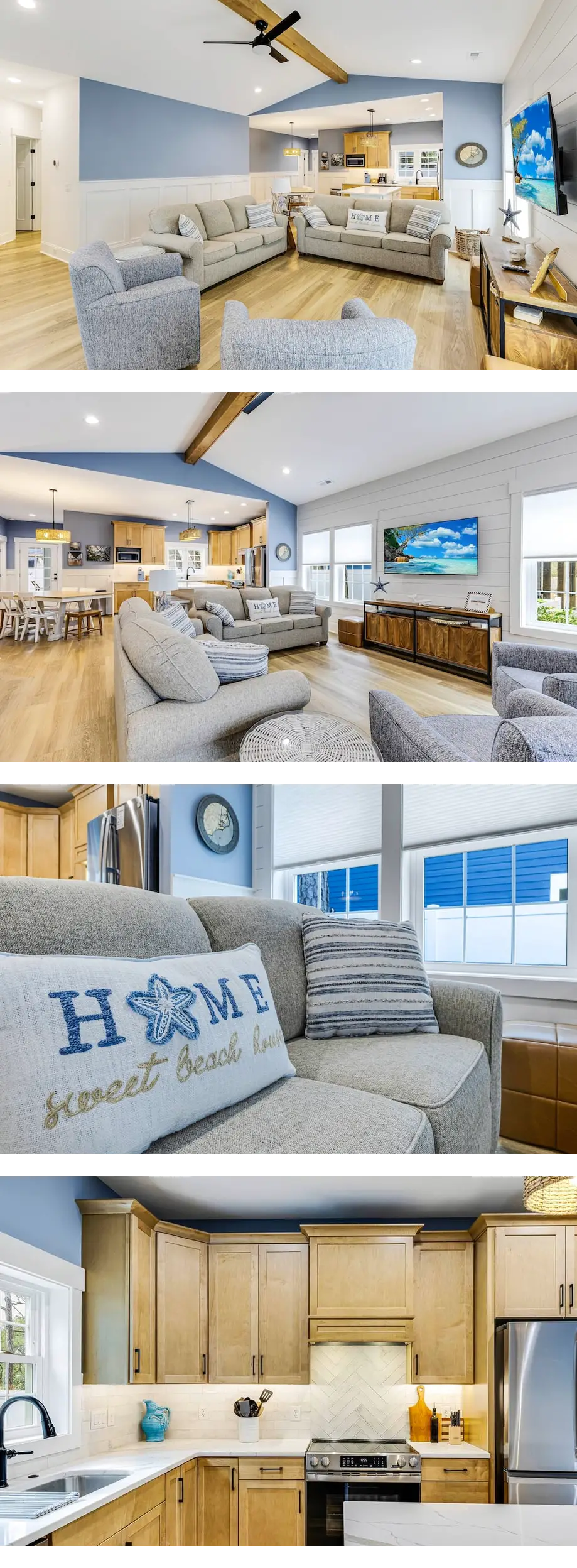 Beautiful Home | Short Walk To The Beach...