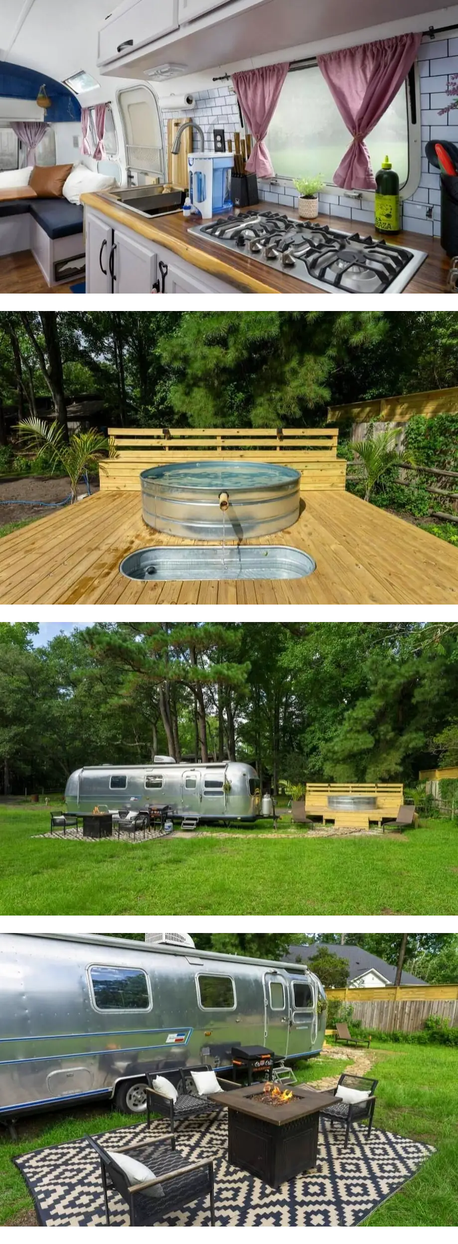 Vintage Airstream Glamping w/ Cowboy Poo...