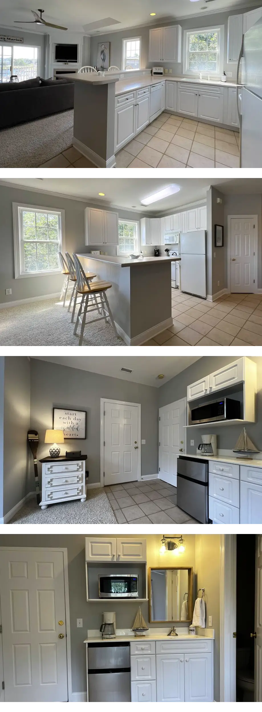 Upscale condo with magnificent marina vi...