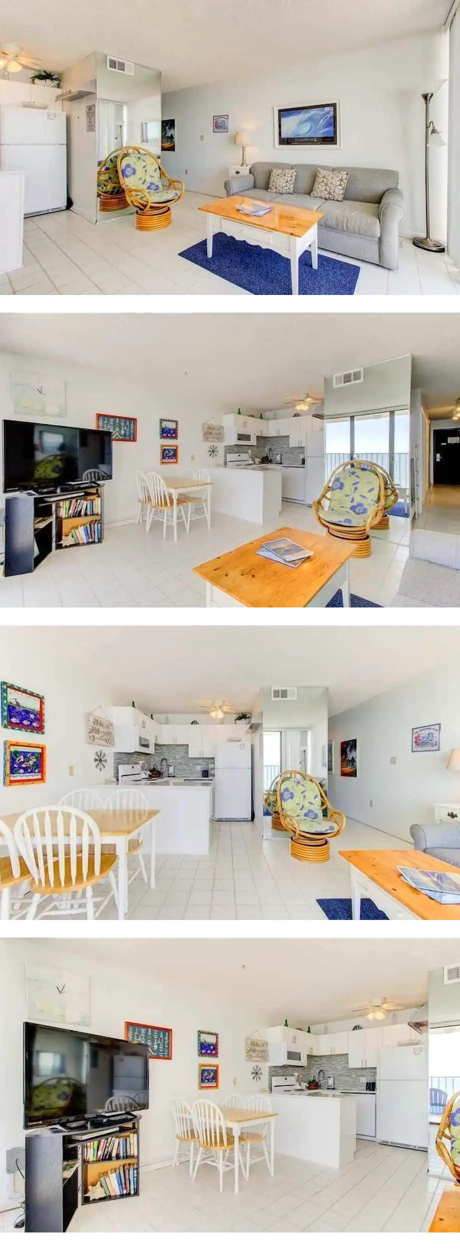 Cozy 1-bedroom oceanfront condo in Carol...
